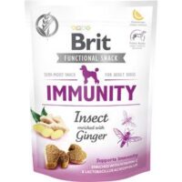 Brit Care Dog Functional Snack Immunity, insekt og ingefær - 150 g