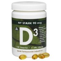 D3-vitamin, 90 mcg - 120 kaps.
