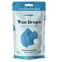 Halspastiller Menthol True Drops 70g.