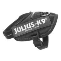 Julius K9 IDC hundesele i sort, Baby 2 - 33-45 cm.