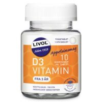 Livol D3 Vitamin 10 Âµg - 150 tyggetabl.