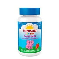 Minisun Fantimin Calcium & D3 vitamin Junior 60 gum