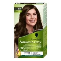 Schwarzkopf Natural & Easy 570 Ægte Kastanje Mellembrun