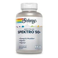 Solaray Spektro 50+ Multivitamin 100 kapsler