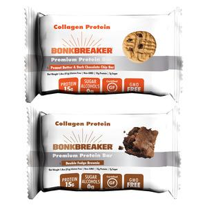 Bonk Breaker Premium Protein Bar med Collagen flere varianter - 50 g