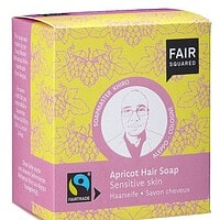 Fair Squared - Økologisk Abrikos Shampoobar Til Sensitive Hovedbund, 160 gram