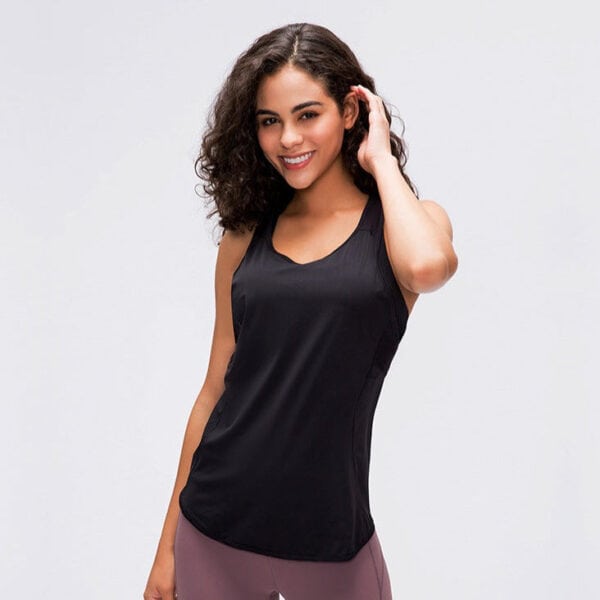 Nordic-wellness Loose Fit Top - Black - S