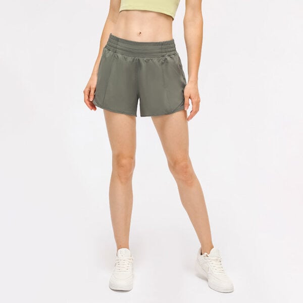 Nordic-wellness Power Shorts - Sage Green - S