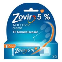 Zovir 5% Creme m. Pumpe - 2 g.