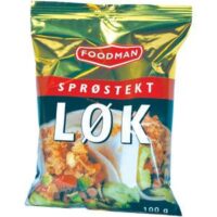 Foodman Ristede løg - 100 g