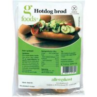 G-Foods Hotdog brød - 2 stk